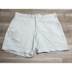 GAP Shorts Mens 36 Baby Blue Cotton Chino Flat Front Vintage Prep Core Golf